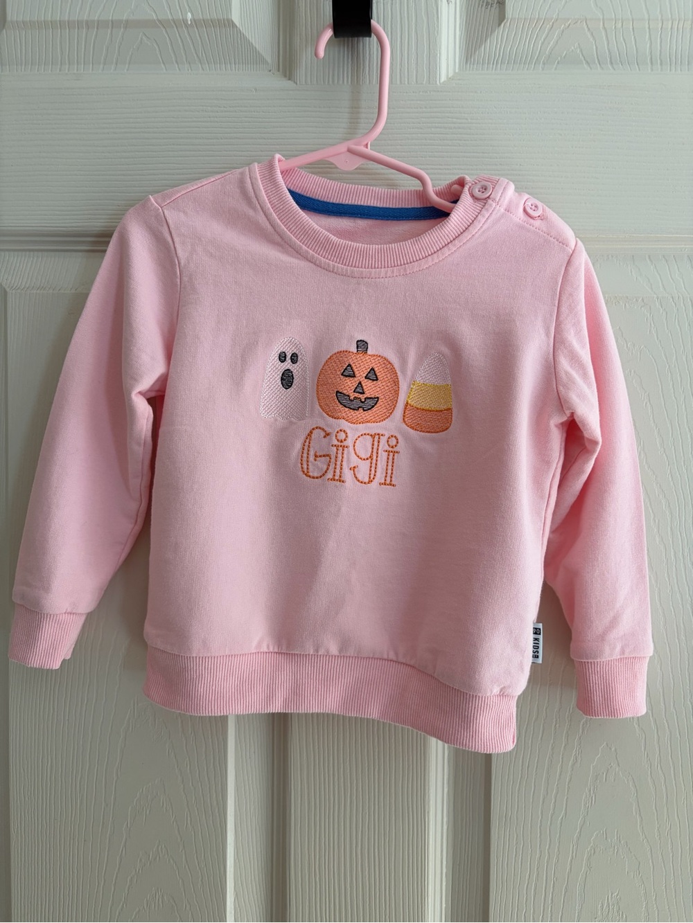 Gigi Embroidered Halloween Sweatshirt